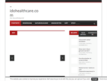 Tablet Screenshot of idohealthcare.com